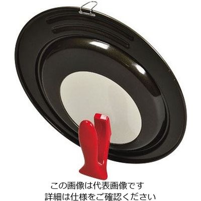 パール金属 ロッソ・ブラック シリコーン加工窓付スタンドパンカバー 26~30cm用 HB-2638 1枚 63-2762-19（直送品）