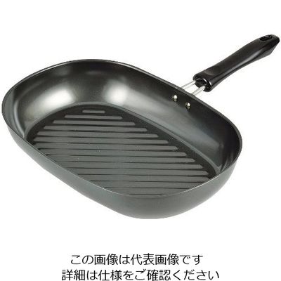 パール金属 プラティコ 鉄製オーバルパン(ウェーブ) HB-3307 1枚 63-2765-13（直送品）