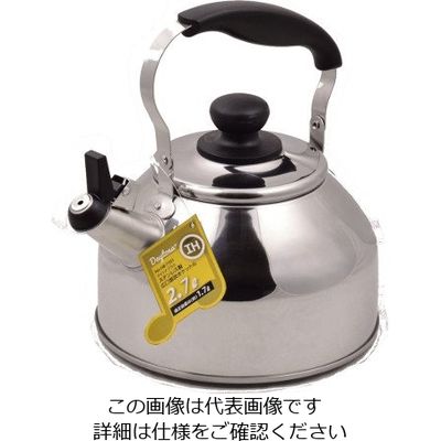 パール金属 デイトナプラス ステンレス製広口笛吹きケットル 2.7L HB-7351 1個 63-2766-86（直送品）