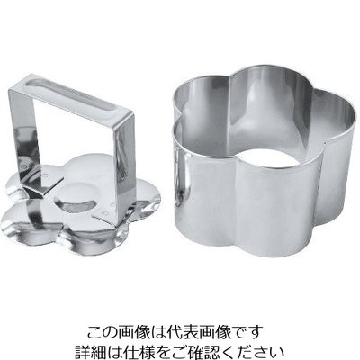 霜鳥製作所 QueenRose ご飯抜型 梅 No.398 1個 63-2916-83（直送品）