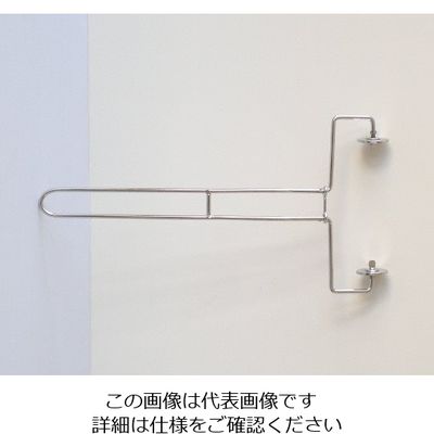 ホワイトマックス 粘着ローラー160mm巾 キャップ一体型(φ38) オールステンレス長金具 グッとかちん CR-503 1本（直送品）