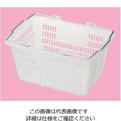 アズワン スケルトンミニバスケット(10リットル) クリア 5個 63-3390-94 1個(5個)（直送品）