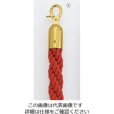アズワン カラーロープ ゴールド用 レッド 63-3390-58 1本（直送品）