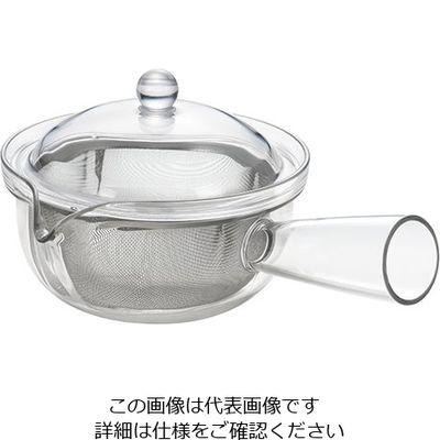 曙産業 クリアティーポット ステンレスメッシュ急須タイプ TW-3737 1個 63-4075-91（直送品）