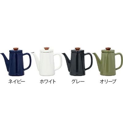 野田琺瑯 アンビ ホワイト ANB-1.2PW 1個 63-4191-30（直送品）