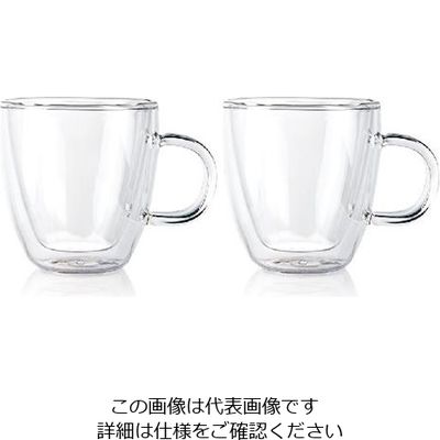 ボダム ダブルウォールマグ0.14L 2個入り 10602-10 1個 63-4194-10（直送品）