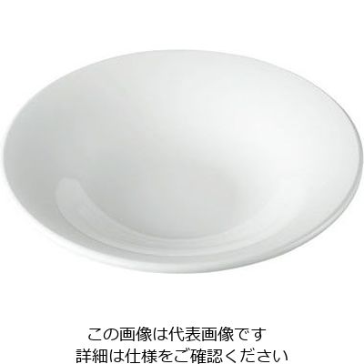 台和 カフェプレートセレクション Fプレート・中 TKー260 白(W) 319358 1個 63-1726-79（直送品）