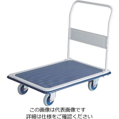 金沢車輌 NHTー302 大型 スチール台車(ハンドル固定式) 623317 1個 63-1704-28（直送品）