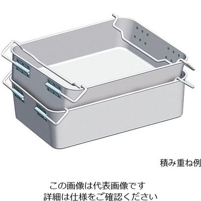遠藤商事 アルマイト 運搬バット(漁缶) 125 63-5694-65 1個（直送品）