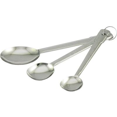 ミネックスメタル 3本組 計量スプーン C-1201 1組 63-5447-76（直送品）
