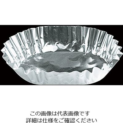 尚美堂 フジアルミケース合紙ナシ 小判F大 413400 1箱(2500枚) 63-5595-32（直送品）