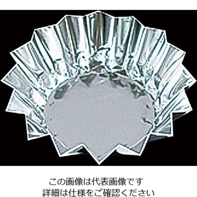 尚美堂 フジアルミケース合紙ナシ 朝顔大 411500 1箱(5000枚) 63-5595-24（直送品）