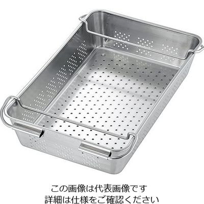 三宝産業 18ー8 野菜水切りバット 手付 4取 63-5691-76 1個（直送品）