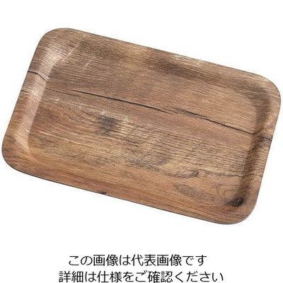 CAMBRO 角型 マデラ・ラミネートトレー ブラウンオリーブ MA3646 1個 63-5698-30（直送品）