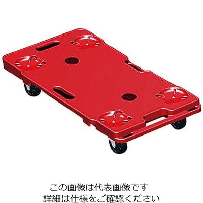 遠藤商事 タイキャリー(ナイロン車) レッド TR-75 1個 63-5700-87（直送品）