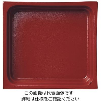RAK Porcelain ガストロノームパン 角型 2/3 レッド RA2308GNDR 1個 63-5706-74（直送品）