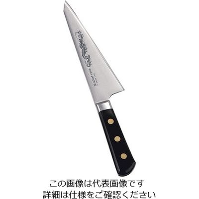 ミソノ刃物 ミソノ・スウェーデン鋼(龍彫刻入) ガラスキ 18cm No.146M 1個 63-5693-03（直送品）