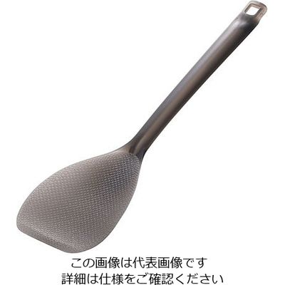 曙産業 TPX 炒めシャモジ ワイド スモーク CH-2075 1個 63-5696-11（直送品）