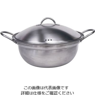 竹井器物製作所 寄せ・しゃぶ鍋 24cm 63-5695-80 1個（直送品）