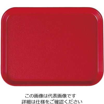 CAMBRO エピックトレッドトレー キャンブロレッド 1216ET 1個 63-5698-86（直送品）