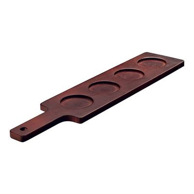 Libbey 木製 飲み比べ用サービングボード No.96381 1個 63-5716-62（直送品）