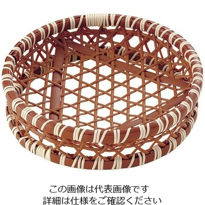 萬洋 樹脂製六ツ目オードブル 茜 尺1 63-5713-41 1個（直送品）