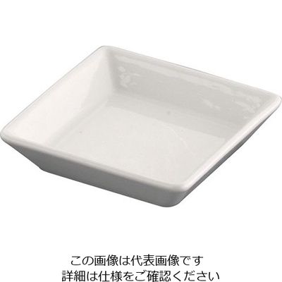 遠藤商事 デザートプレート スクエア 6個入 BA2899 1セット(6個) 63-5714-71（直送品）