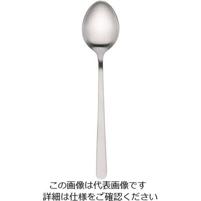 遠藤商事 SA18ー8 セピア ヘリテイジ マットシルバー デザートスプーン 63-5707-40 1個（直送品）
