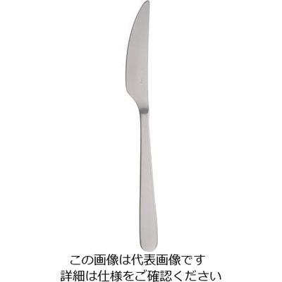 遠藤商事 SA18ー8 セピア ヘリテイジ ブラストグレー デザートナイフ(刃付) 63-5707-45 1個（直送品）