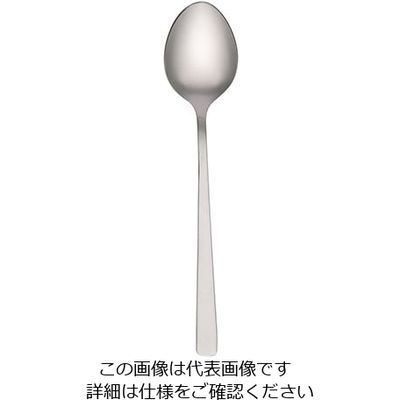 遠藤商事 SA18ー8 セピア ヘリテイジ ブラストグレー デザートスプーン 63-5707-47 1個（直送品）