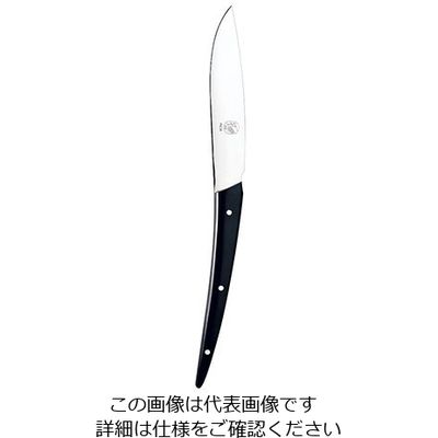 アベルト ブロジ ジャバ ステーキナイフ ネロ 63-5707-59 1個（直送品）