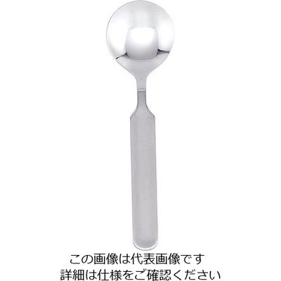 片力商事 18ー8 たべるもん スプーン 丸型 63-5707-64 1個（直送品）