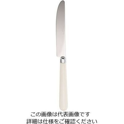 高桑金属 トラッドカトラリー アイボリー デザートナイフ 63-5707-66 1個（直送品）