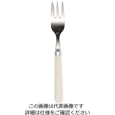 高桑金属 トラッドカトラリー アイボリー ケーキフォーク 63-5707-70 1個（直送品）