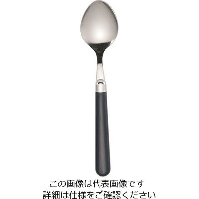 高桑金属 トラッドカトラリー ネイビー ティースプーン 63-5707-74 1個（直送品）