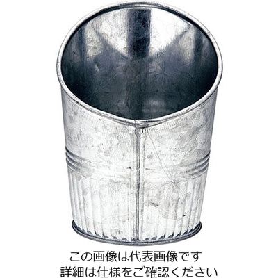 American Metalcraft ガルバナイズド フライカップアングルド GFC45 1個 63-5708-42（直送品）