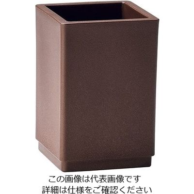 マイン 樹脂製 箸立て ブラウン M44-184 1個 63-5708-68（直送品）