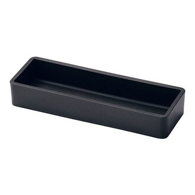 マイン 樹脂製 カトラリーボックス ブラック M44-182 1個 63-5709-64（直送品）