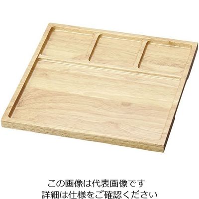 ヤマコー 天然木パーティションプレート 3ー1 63-5709-93 1個（直送品）