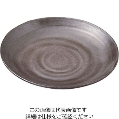 マイン メラミンウェア 茶 丸皿 φ18 M11-563 1個 63-5717-12（直送品）
