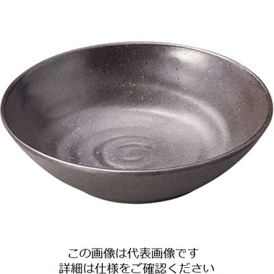 マイン メラミンウェア 茶 丸深皿 小 M11-568 1個 63-5717-27（直送品）