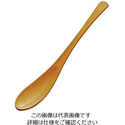 台和 スリムスプーン ベイクドオレンジ 63-5718-71 1個（直送品）