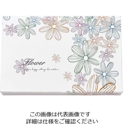 遠藤商事 夢彩ごぜん 50枚入 ボックス フラワー TSR-BOX90-60 1セット(50枚) 63-5719-41（直送品）