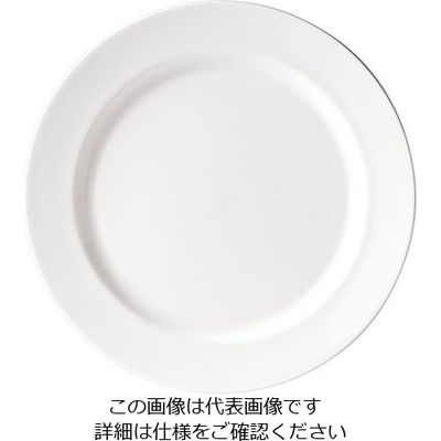 ウェッジウッド ホワイトコノート プレート 25cm 1002 1個 63-5719-60（直送品）
