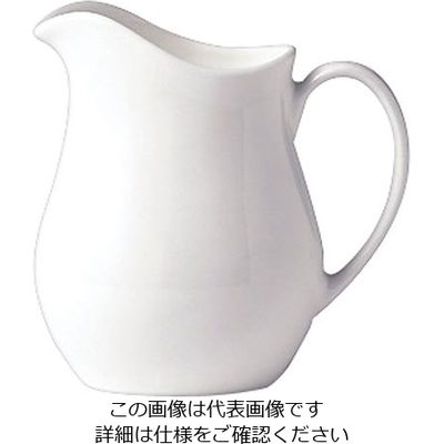 ウェッジウッド ホワイトコノート ジャグ 170cc 3160 1個 63-5719-75（直送品）