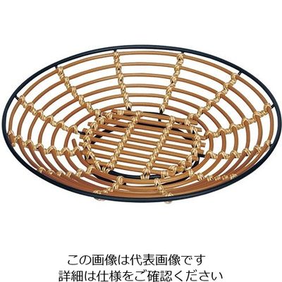 よし与工房 アイアンフレーム プラタンバスケット 38cm PP-921-38 1個 63-5721-47（直送品）