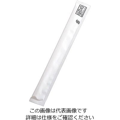 原田 白揚8寸紙完封箸 無地柄 楊枝入 4000膳入 63-5722-63 1セット(4000膳)（直送品）