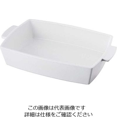 Revol レヴォル レヴォリューション レクタンギュラーデッシュ サテンホワイト 305×215 645055 63-7110-57 1個（直送品）