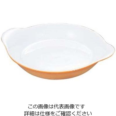 アズワン バウシャ 丸耳付 エッグパン 850ー19 カラー 63-7111-10 1個（直送品）