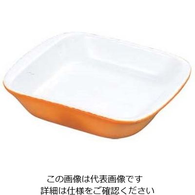 アズワン バウシャ 正角型 オードブル皿 5978 カラー 63-7111-22 1個（直送品）